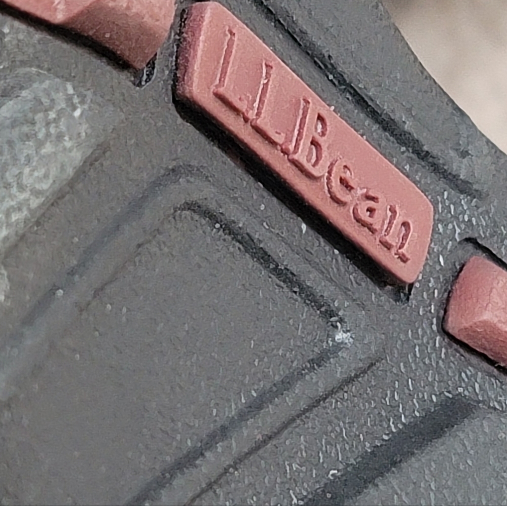 L.L.Bean Women's Suede Insulated Winter Snow Boots Burgundy Size 7 M - Picture 10 of 10